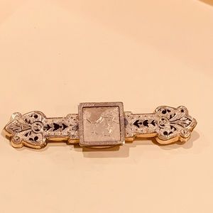 Vintage gold filled Victorian pin